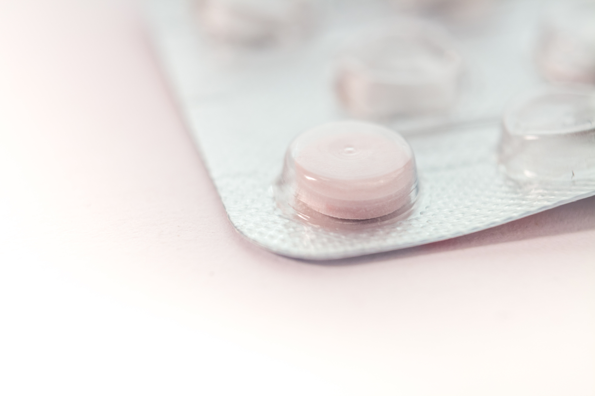 Single pill of Xanax