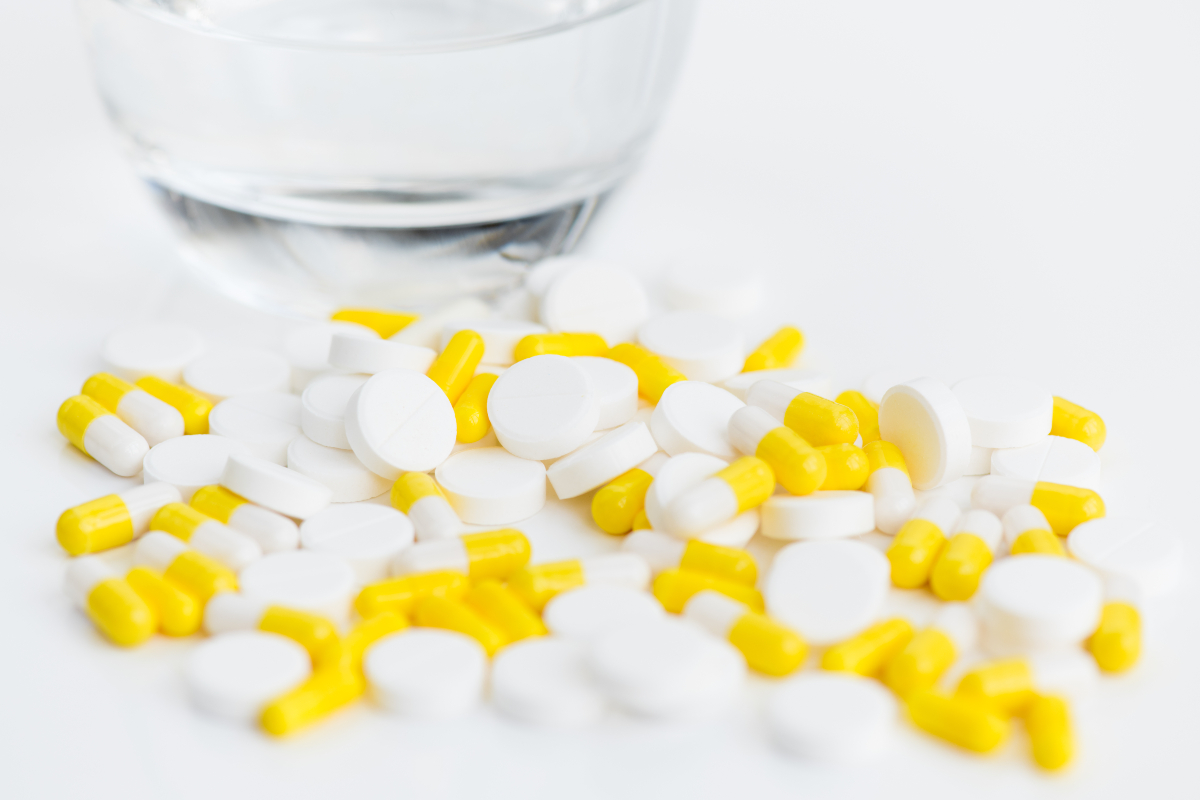 Handful of benzodiazepines that would cause benzodiazepine withdrawal symptoms if not taken